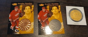 1996-97 Pinnacle  Mint Brendan Shanahan Coin and Cards Detroit Red Wings - Picture 1 of 1