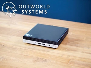 HP EliteDesk 800 G4 Mini / USFF - i5-8500T 6-core, 16GB DDR4, 256GB SSD, WiFi - Picture 1 of 4