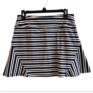 Tommy Bahama Navy Striped Skirt Inbuilt Shorts Golf Tennis Activewear NWT - Picture 1 of 8