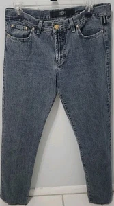 VERSACE JEANS COUTURE ELÁSTICOS TIRO ALTO BOLSILLOS RECTOS JEANS TALLA 30 - Imagen 1 de 5