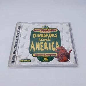 Dinosaurs Across America Teaches US Geography PC Mac Panasonic Interactive Media - Picture 1 of 6