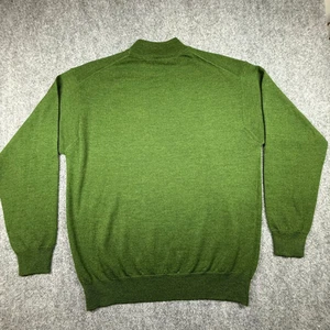 Metropolitan View Italian Wool Mock Neck Collared Sweater L Mens - Picture 1 of 10