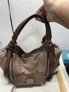 Kooba große Schulter/Handtasche braun strukturiert - Bild 1 von 16