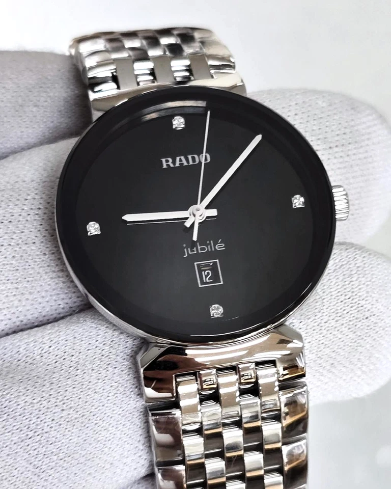 Rado Florence Quartz Diamond Black Dial Ladies Watch R48913713