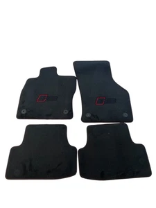 4X NEW GENUINE RS FLOOR MAT SET AUDI A3 Sportback 8Y 8V RS3 2013 – 8Y1863011 - Picture 1 of 5