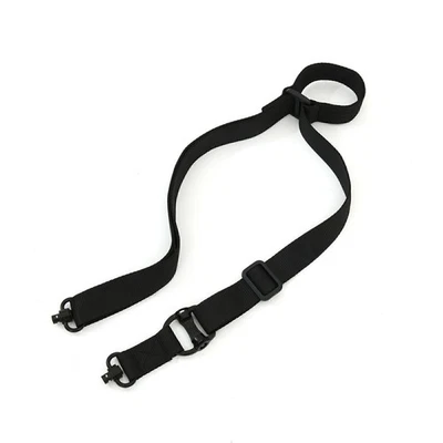 Tactical 2 Point Gun Sling Shoulder Strap Outdoor CS Rifle Hunting Shotgun Belt - Image 1 of 4