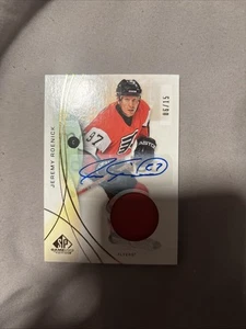 Jeremy Roenick Game Used Patch Auto SP /15 - Picture 1 of 2