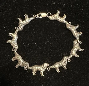Pulsera Labrador Retriever de plata de ley para perro - Imagen 1 de 5