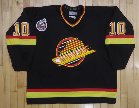 CCM Big Block Vancouver Canucks Pavel Bure Hockey Jersey 56 Vintage Cover