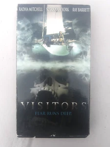 VISITORS 2002 VHS~Tested & Works~Psychological Thriller Horror~Radha Mitchell - Foto 1 di 3