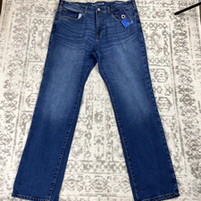 NEW Nautica Men's Original Relaxed Fit Denim 5 Pocket Jeans Blue Size 36x34