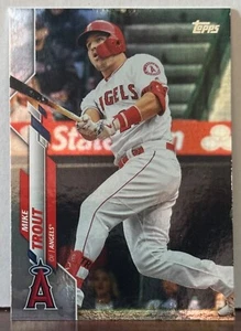 2020 Topps SILVER FOILBOARD #1 Mike Trout   M33 - Picture 1 of 1