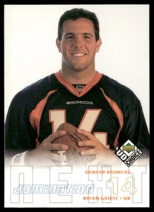 Brian Griese 1998 UD Choice #283 Denver Broncos RC MICHIGAN - Picture 1 of 2