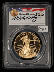 2001-W 1 oz Gold American Eagle Proof Coin - Reagan - PCGS PR 69 DCAM - G4917 - Picture 1 of 4