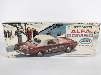 Alfa Romeo Aurora 1:32 Model Kit # 549-79 Sealed Box 1964 - Image 1 of 4