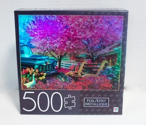 Rompecabezas Home Is Where The Heart Is 500 piezas lámina 24""x18"" MB TOTALMENTE NUEVO - Imagen 1 de 6