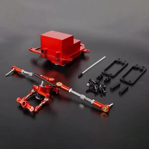 CNC metal battery case symmetrical steering Kits fit for hpi baja 5b ss - Picture 1 of 25