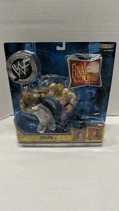 WWF WWE Final Count Series 2 Slam Chris Jericho & The Rock figure Jakks 2002 NEW - Picture 1 of 3