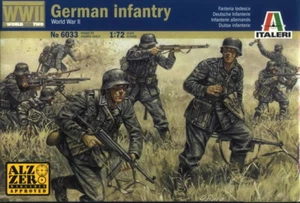 Infantería Alemana Italeri 1/72 6033 Segunda Guerra Mundial (50 figuras, 15 poses) - Imagen 1 de 4
