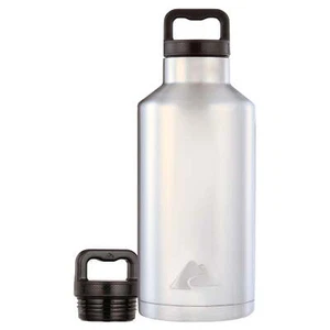 Double-Wall Stainless-Steel Insulated Tumbler Water Bottle Cup, Travel Mug - Picture 1 of 10