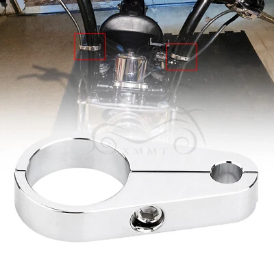 Abrazadera de cable de embrague de freno para Harley Road King Aprilia Benelli Ducati 996 999 BMW Foto 1 de 4