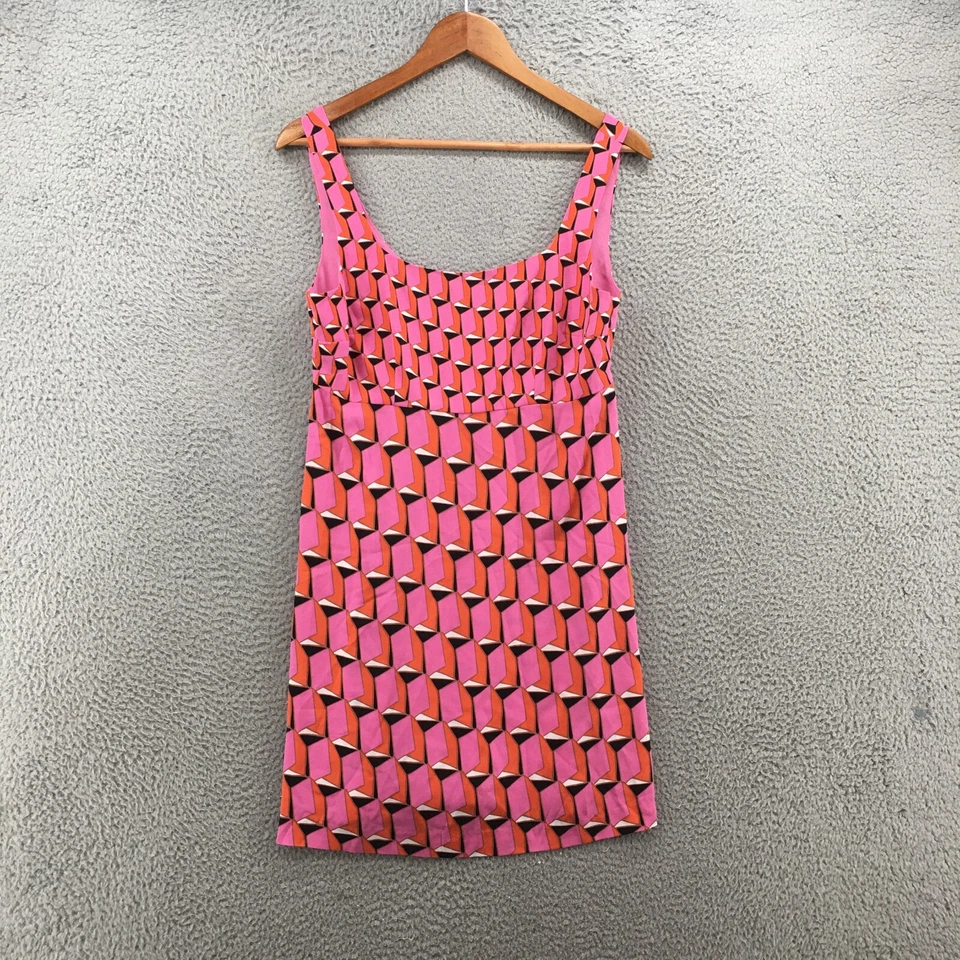 Mini Vestido Diane Von Furstenberg Mujer 8 Multicolor Años 90 Moderno Geométrico Informal Foto 1 de 4
