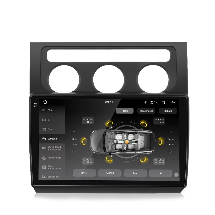10" 8+256GB Für VW Touran 2003-2010 Android Radio Navi Carplay 2K Display - Bild 1 von 1