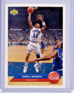 1992-93 Upper Deck McDonalds #CL2 Terrell Brandon RC - Cleveland Cavaliers MINT