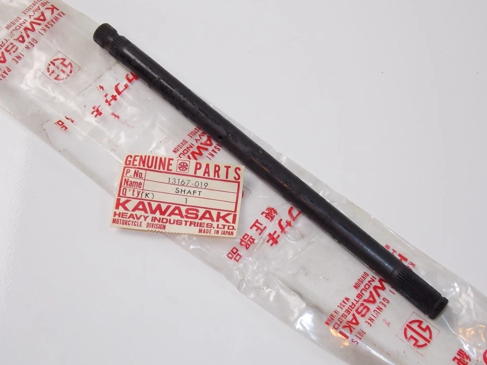 OEM 1967-71 KAWASAKI F2 F3 F4 CAMBIO DE MARCHA MOTOR PEDAL CAMBIO EJE 13167-019 Foto 1 de 1