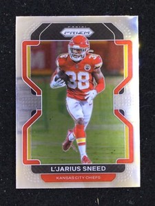 2021 PANINI PRIZM: #195 L’DARIUS SNEED- KC CHIEFS
