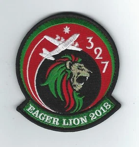 327th AIRLIFT SQUADRON "EAGER LION 2018" (THEIR LATEST) patch - Picture 1 of 1