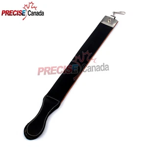 Barber Salon Leather Sharpening Strop/belt/strap Shaving Cut Throat Razor Blade - Picture 1 of 2