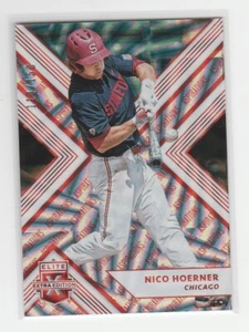 2018 Panini Elite Extra Edition Aspirations Red 113/150 Nico Hoerner #23 Cubs - Picture 1 of 1