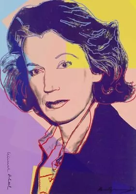 Andy Warhol - Mildred Scheel, 1980, 75,5 X 53 Cm • 149€