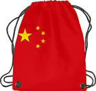 U24® Turnbeutel Sportbeutel Gymbag Fahne Flagge China