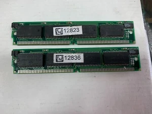 Kit RAM EDO 64 MB (2 x 32 MB) 72 pin PS/2 Simm 60ns DRAM 486/586/ Amiga - Photo 1/3