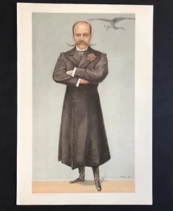 Victor Jerome Napoleon Prince with text biog page original 1899 Vanity Fair - Picture 1 of 3