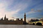 Houses of Parliament Big Ben Westminster Bridge London UK Photograph Picture