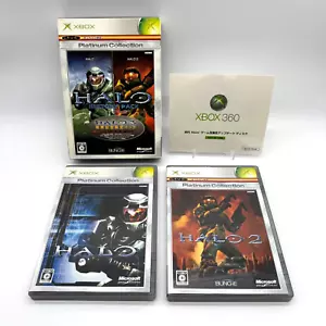 Halo History Pack Platinum Collection Limited Halo 3 Xbox Original Microsoft - Picture 1 of 15