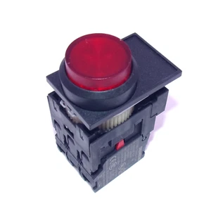 Siemens 3SU1 SIRIUS ACT 22mm 1NO+1NC Momentáneo Rojo Iluminado Pulsador - Imagen 1 de 4