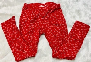Ella & Bow Christmas Girl's Pants Red Size (6-6x) - Bild 1 von 3