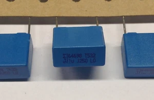 10 Stück Kondensatoren 1µF / 250V S+M (M0560) - Picture 1 of 5