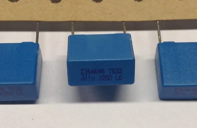 10 Stück Kondensatoren 1µF / 250V S+M (M0560) - Bild 1 von 4