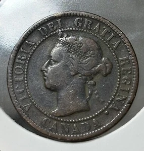1901 E Canada One Cent Large 1 - Picture 1 of 2