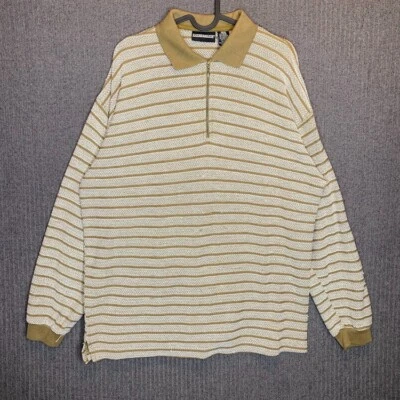 Camisa Expressions Para Hombre Mediana Marrón Tostado Manga Larga De Colección Informal Cuello  Foto 1 de 4