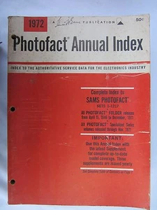 Índice anual One Photofact entre 1972 y 1987 #0319 - Imagen 1 de 7