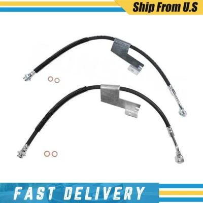 Mangueira de linha de freio dianteiro para Chevrolet Express 2500 5.7L 2002 2001 2000-1998 _XJ - Imagem 1 de 4