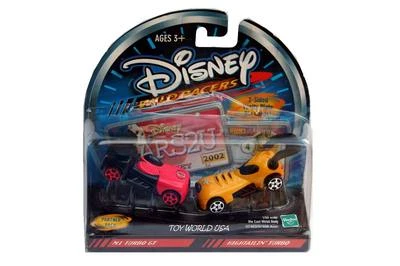 2002 Hasbro Disney Wild Racers MI Turbo GT Mickey & Hightailin' Turbo Pluto  - Image 1 of 2