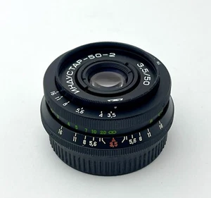 Serviced Industar-50-2 3.5/50 Pancake Portrait Lens M42 Mount Exc - Picture 1 of 11