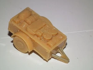 MILITÄR GROSSER ANHÄNGER MIT LADUNG. 1:76 Harz Maßstab Modellbausatz - MS12 - Bild 1 von 4